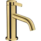 Hansgrohe Einhebel-Waschtischmischer AXOR ONE 70 ohne Ablaufgarnitur polished gold optic polished gold optic