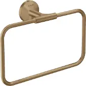 Axor Handtuchring Universal Circular brushed bronze