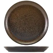 Genware Cinder Sort Coupe Tallerken 27,5cm Terra