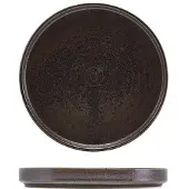 Genware Cinder Schwarz Präsentationsteller Niedrig 21cm Terra