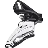Shimano Side Swing Front Derailleur 2x9s Alivio D-type Mount Front Derailleur Silber 2 x 9s