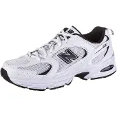 New Balance Unisex. MR530 Schuhe 530 weiß (43), Wohnung, Schnürsenkel, Lässig