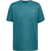 New Balance - Sport Essentials Run S/S - Laufshirt Gr S türkis