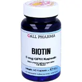 Hecht Pharma GmbH Geschäftsbereich Handelsware Biotin 5 mg GPH Kapseln 60 St