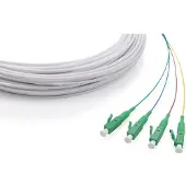 Digitus FTTH Drop Kabel, Singlemode, 4 Fasern, 4 LC/APC, 50 m