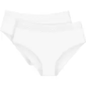 Triumph Midislip "Feel of Modal", Damen, Gr. L, Single Jersey, weiß, Single Jersey, Obermaterial: 87% Modal, 13% Elasthan, Unterhosen Midislip, sehr weich, elastischer Bund mit Spitze, leicht