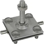 Dehn -Klemme für feste Erdungsklemme M12 StSt V4A - 478149