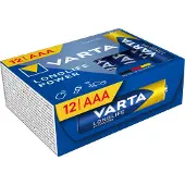 Varta Longlife, Einwegbatterie, AAA, Alkali, 1,5 V, 12 Stück(e), 44,5 mm