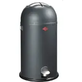 Wesco Tretabfalleimer 184631-13 KICKMASTER in GRAPHIT mit 33 Liter Volumen / Abfallsammler / Mülleimer