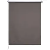 Liedeco Verdunkelungsrollo Klemmfix mit Reflexbeschichtung 100x150 cm Steinfarben