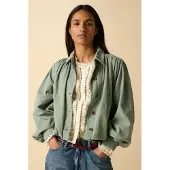Sissy-Boy Jacke Mit Ballonärmeln - Blau | Größe: M