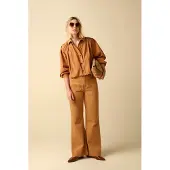 Sissy-Boy Jacke Mit Ballonärmeln - Braun | Größe: XS