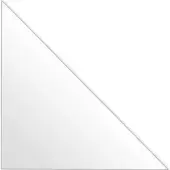 Böttcher-AG Dreiecktaschen selbstklebend 150 x 150mm