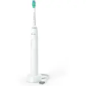 Philips Sonicare elektrische Schallzahnbürste der Serie 2100 HX3651/13, 31.000 Bewegungen/Minute, Quadpacer- und SmarTimer-Timer, schlankes, ergonomisches Design, 1 Bürstenkopf, Weiß