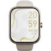 HiFuture LUME Smartwatch Alu, Bluetooth-Anrufe, 7 Tage, Gold