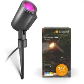 Steinel Gartenstrahler Spot Garden C 24V, 24V Garten Lichtsystem, App-Steuerung, Ohne Sensor, 089351