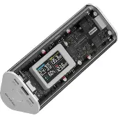 Sharge YDD-SG-170-SBLJ-HUI, 24000 mAh, Power Delivery 2.0, Power Delivery 3.0, Power Delivery 3.1, Quick Charge 3.0, Quick Charge 4, 170 W, Grau, Transparent