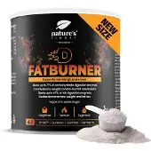 Nature First Nature’s Finest D-FatBurner – Mit Guarana, Garcinia & Algenextrakt – Jod trägt zu einem normalen Energiestoffwechsel bei – 150 g