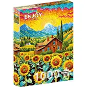 Enjoy Puzzle Sonnenblumenhaus Puzzle 1000 Teile