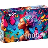 Enjoy Königin der Schmetterlinge Puzzle 1000 Teile