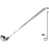 Contacto Dressinglöffel, Schöpfkelle, Edelstahl, Ø4,5 cm und 30 cm Länge