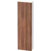 Duravit Hochschrank DURASTYLE 240x400x1400mm Ans li NB natur/weiß matt Anschlag links nussbaum natur/weiß matt