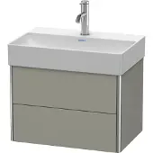 Duravit WT-Unterbau XSQUARE COMPACT 397x584x390mm steingrau seidenmatt