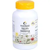 WARNKE Taurin 3600mg, 120 St KAP