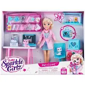 Sparkle Girlz Spielzeug-Tierarzt-Set Mit Puppe 100184