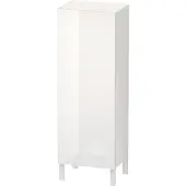 Duravit Halbhochschrank L-CUBE 500x363x1320mm Ans links weiß hochglanz Anschlag links weiß hochglanz