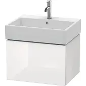 Duravit Waschtischunterbau L-CUBE 394x584x459mm weiss hochglanz