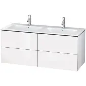 Duravit Waschtischunterbau L-CUBE 1290x481x550mm mediterrane eiche