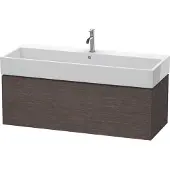 Duravit Waschtischunterbau L-CUBE 394x1184x459mm eiche dunkel gebürstet