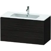 Duravit Waschtischunterbau L-CUBE 1020x481x550mm nussbaum gebürstet