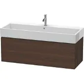 Duravit Waschtischunterbau L-CUBE 394x1184x459mm nussbaum gebürstet