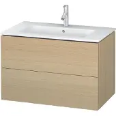 Duravit Waschtischunterbau L-CUBE 820x481x550mm mediterrane eiche