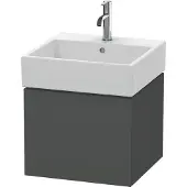 Duravit Waschtischunterbau L-CUBE 394x484x459mm graphit matt