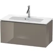Duravit WT-Unterbau L-CUBE Compact 400x820x391mm flannel grey hochglanz