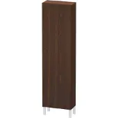 Duravit Hochschrank L-CUBE 500x243x1760mm Ans li nussbaum gebürstet Anschlag links nussbaum gebürstet
