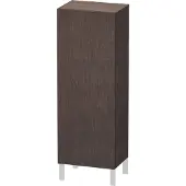 Duravit L-Cube Halbhochschrank, eine Tür Anschlag rechts, 500x363x1320mm, LC1179R7272, Farbe: Eiche Dunkel gebürstet Echtholzfurnier