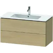 Duravit Waschtischunterbau L-CUBE 1020x481x550mm mediterrane eiche