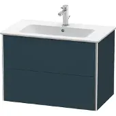 Duravit Waschtischunterbau XSQUARE 560x810x478mm nachtblau seidenmatt