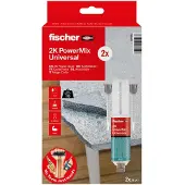 Fischer GOW Kraftkleber Multipack 25ml, 2 Stück, Kleber