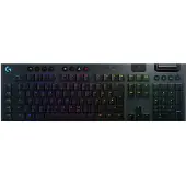 Logitech G 920-008903, Volle Größe (100%), Kabellos, RF Wireless + Bluetooth, Mechanischer Switch, QWERTZ, Schwarz