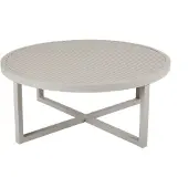 Brafab Vevi Loungetisch Aluminium Ø100x40 cm