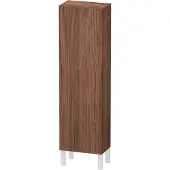 Duravit Halbhochschrank L-Cube 40x24,3x132cm, Tür re, nussbaum dunkel