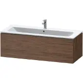 Duravit Waschtischunterbau L-CUBE 1220x481x400mm nussbaum dunkel