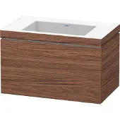 Duravit Waschtischunterschrank c-bonded L-Cube 80x48cm, o HL, N dkl., 1 Ausz., wandhängend