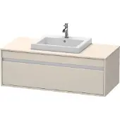 Duravit Waschtischunterbau KETHO 550 x 1200 x 426 mm taupe