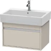 Duravit Waschtischunterbau KETHO 440x650mm taupe